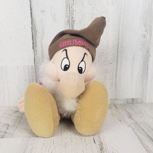 The Disney Store The Seven Dwarves Grumpy 12" plush stuffed animal